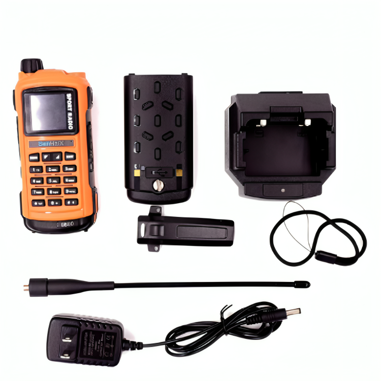 Radio Portátil SENHAIX Analógico 8800, Con Todos Sus Accesorios