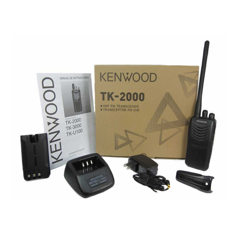 Radio Kenwood TK-3000, Con Todos Sus Accesorios 